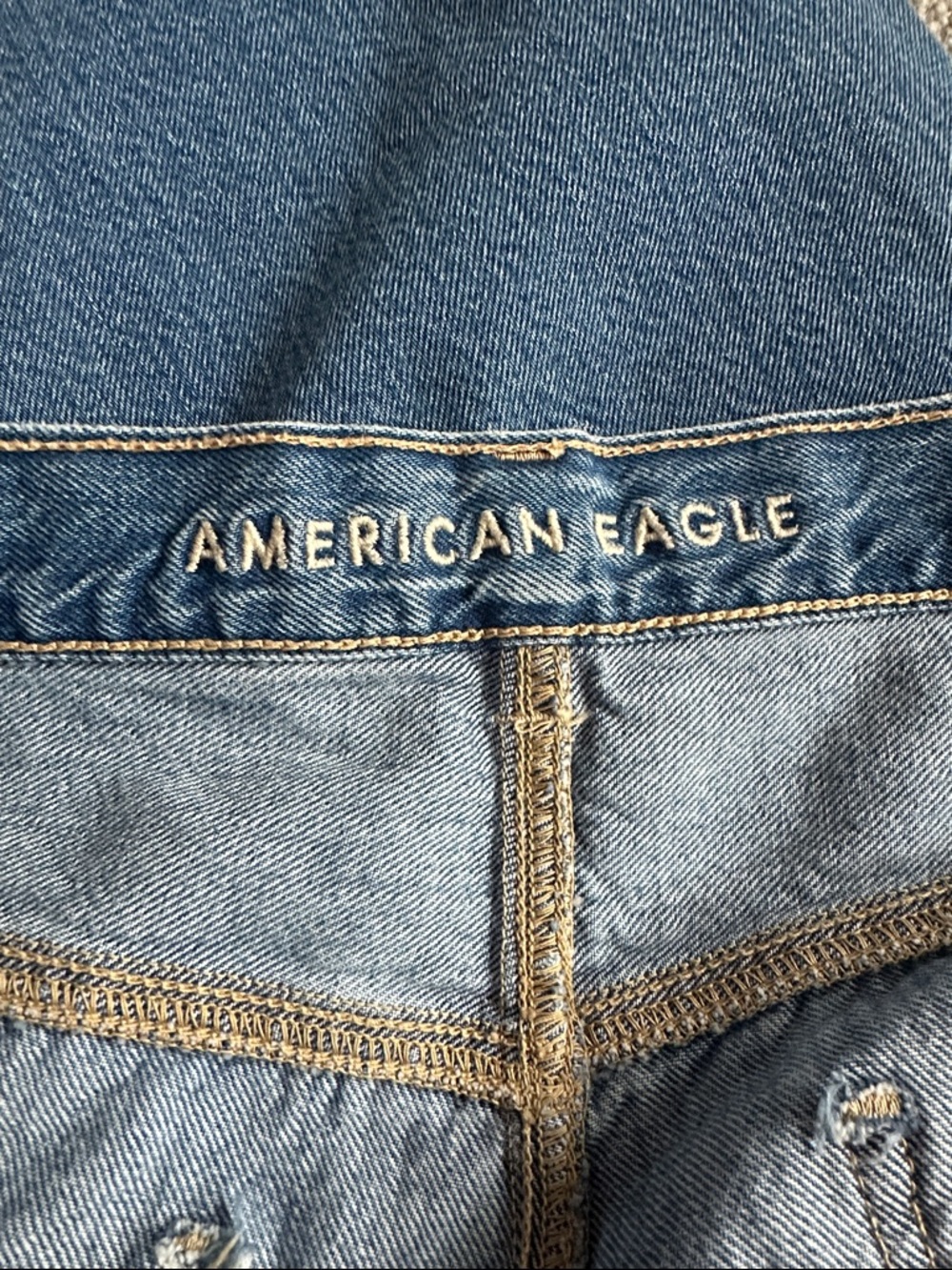 American Eagle Outfitters Mom Jeans Size 12 in Blue - Picture 8 of 11